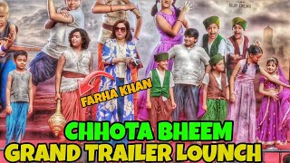 Chhota Bheem Much Awaited Movie / Grand Trailer Lounch 😎 On Farha Khan