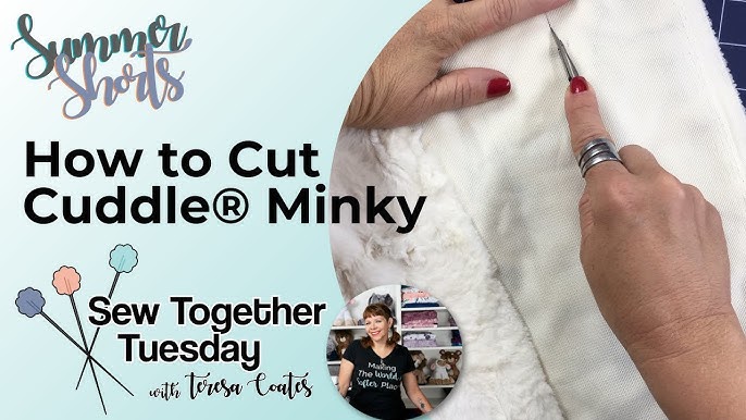 Tips for Sewing with Minky Fabric (Cuddle or Plush Fabric) –   Blog