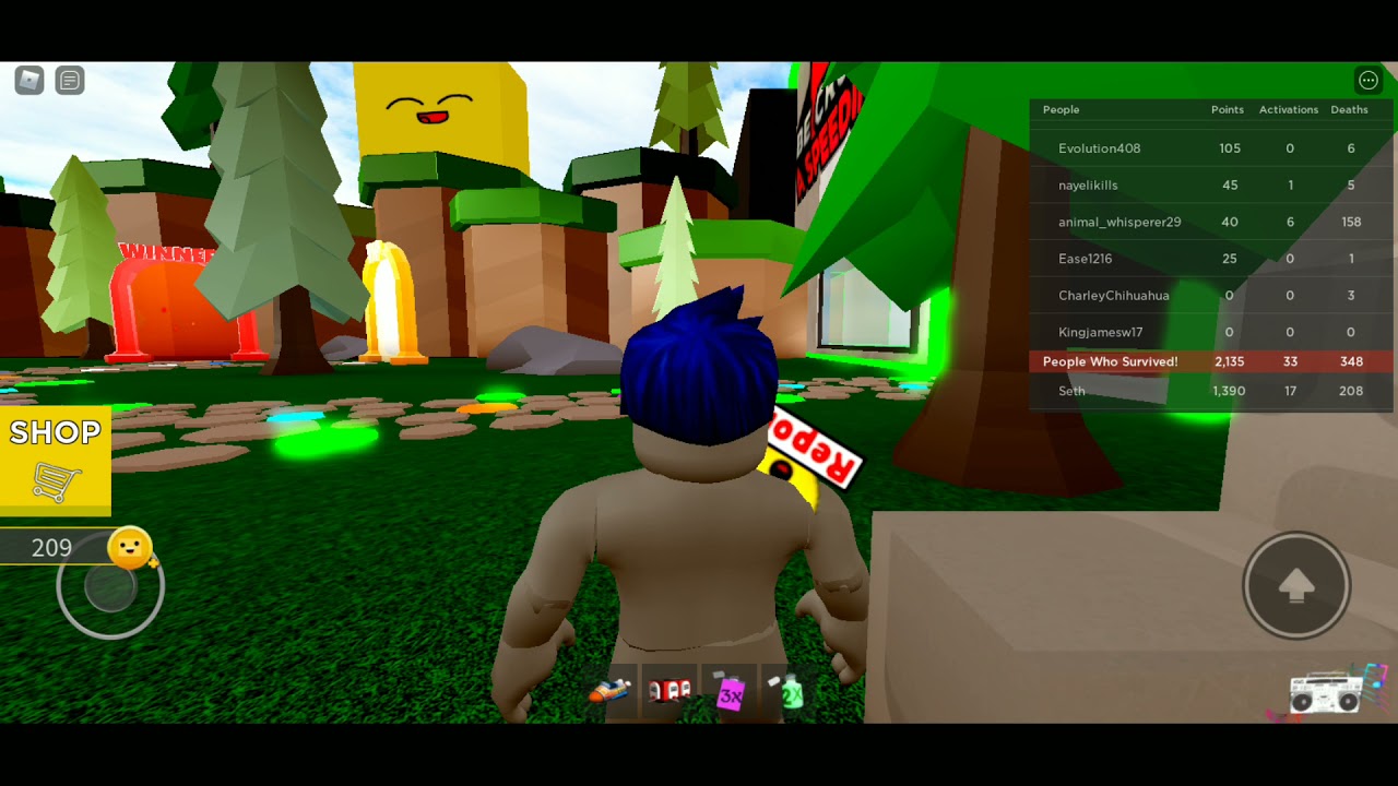 Robloxnewzz - codes for roblox be crushed by a speeding wall