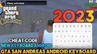 How to use cheat code Gta san Andreas/Gta sa All Cheat Code/igame Keyboard Enable cheat code Android screenshot 5