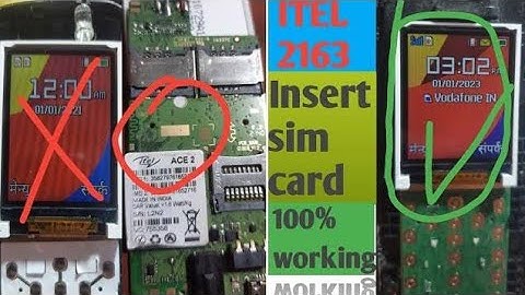 itel ace insert sim itel 2160/2163/2173/2173 insert sim #insertsim #Gibbo