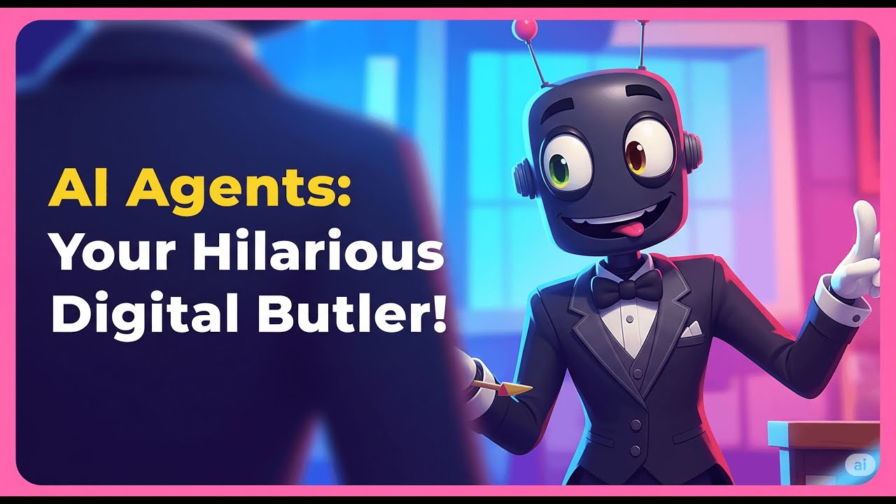 AI Agents: Your Hilarious Digital Butler! 😂🤖#ai #aiexplained - YouTube
