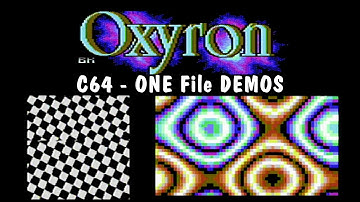 Commodore 64 - ONE FILE Demos - Dawnfall by Oxyron on REAL C64.