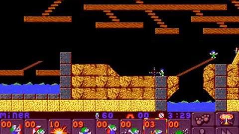 Lemmings 2: The Tribes - Classic Level 4