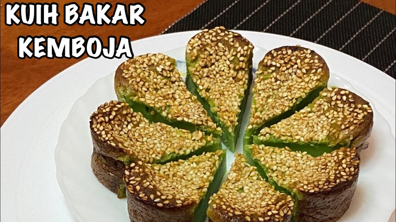 Resepi kuih bakar kemboja