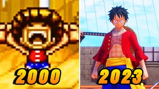 Evolução do Luffy. #fyp #indiegame #2dgame #onepiece #mmorpg #anime #l