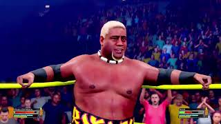 WWE 2K22 Fantasy Wrestling Braun Strowman vs Rikishi (1/2)