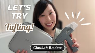 Tufting for the first time! Reviewing the Clawlab Tufting Kit H1