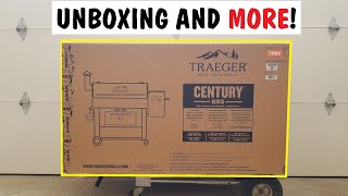 Traeger Century 885 Smoker WiFi Pellet Grill UNBOXING Super Smoke mode?