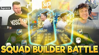 FIFA 20: C. RONALDO vs DYBALA TOTS SQUAD BUILDER BATTLE 