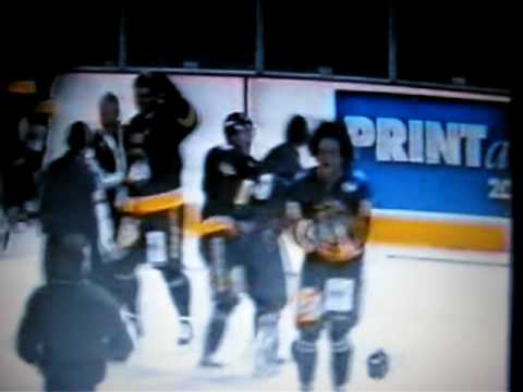 Sheffield Steelers v Nottingham Panthers - Kim Ahlroos OT gamewinner - Challenge Cup 2003/04