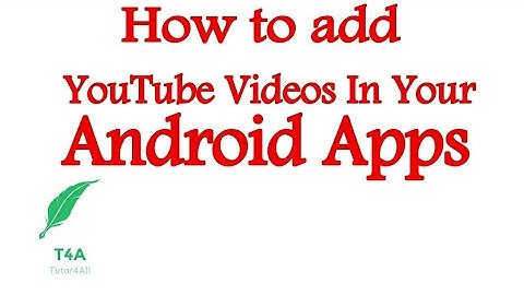 How to Add Youtube videos in Android App|Sketchware Tutorials
