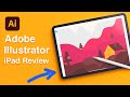 A Graphic Designers Review Of Adobe Illustrator On iPad 2020 👌