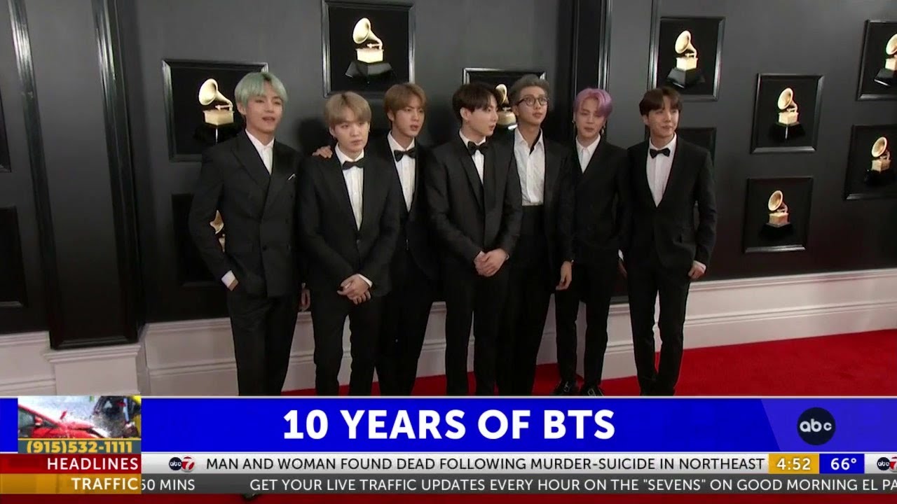 BTS 10th anniversary: K-pop sensation's decade-long style