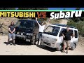 Two Very Unique Japanese 4x4 Overland Vans Attempt Tombstone Hill... But Only One Makes It!