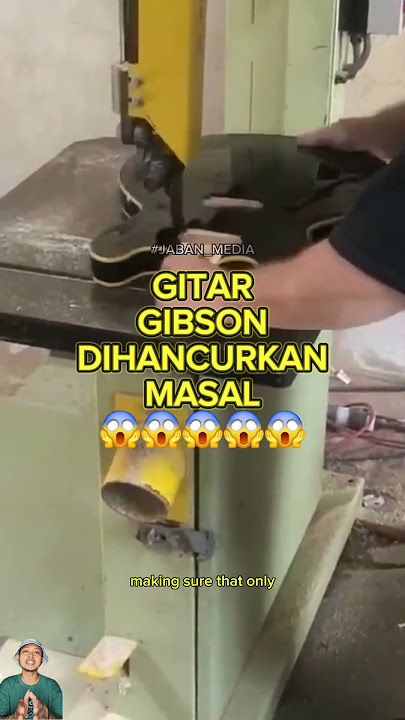 🤣 GUITAR GIBSON DIHANCURKAN 😎