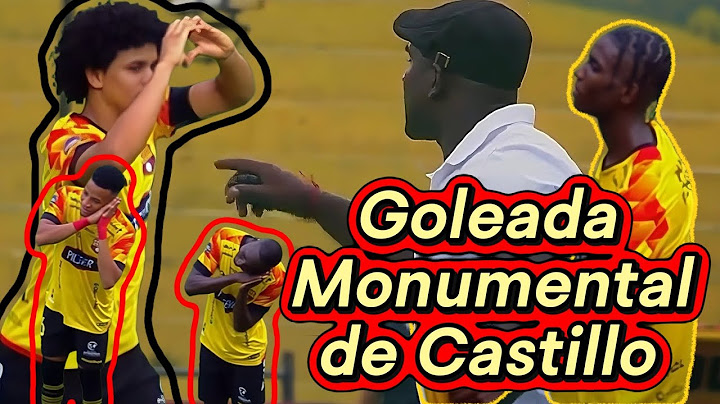 El Barcelona SC de Castillo aplastó 8 a 0 al Cumbayá #ligapro #ecuador