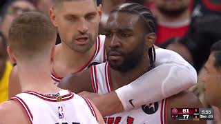 Patrick Williams Ready To Throw Hands After Jalen Duren Pulls Him Down To The Ground