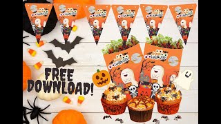Halloween DIY Crafts (Free Printable)