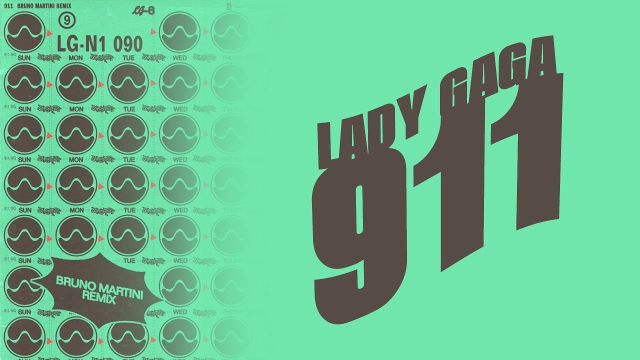 Lady Gaga - 911 (Bruno Martini Remix) [Lyric Video] - YouTube