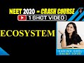Ecosystem Class 12 One Shot | Crash Course NEET 2020 Preparation | NEET Biology | Garima Goel