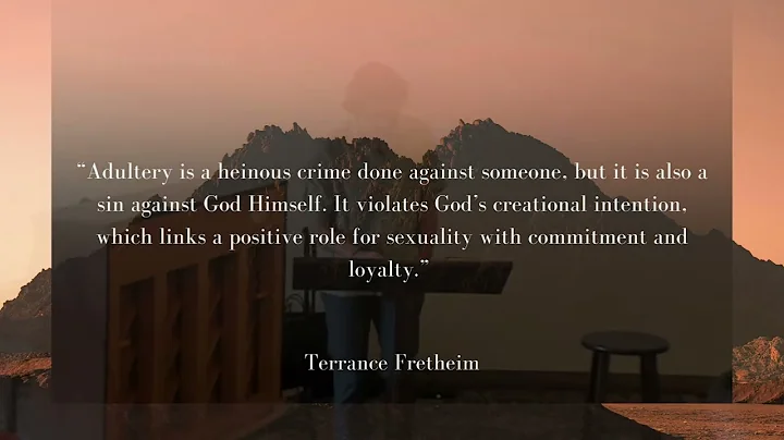 The Ten Commandments | Do Not Commit Adultery - Exodus 20:1-2, 14 - Daniel Barth