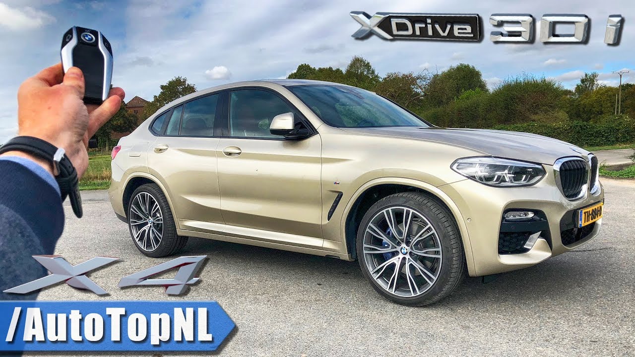 bmw x4 m sport x BMW X4 2019 30i REVIEW POV Test Drive on AUTOBAHN & ROAD by AutoTopNL