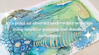 Abstract Intuitive Underwater Seascape