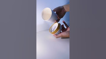 Customized high end perfume paper tube package