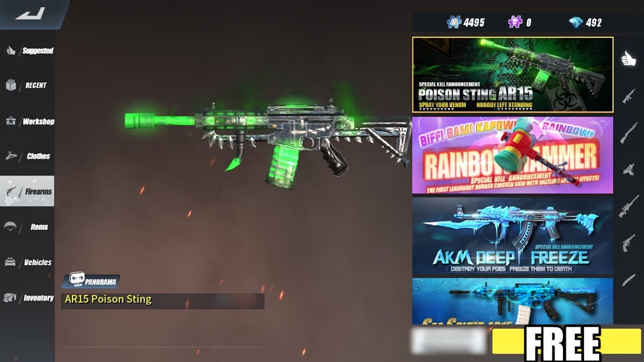 Rules of Survival - HOW TO GET FREE POISON STING CAMO!