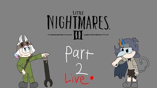 Little Nightmares 3 part 2: Ft annie underground #littlenighmares
