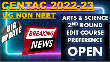 BIG UPDATE | EDIT COURSE PREFERENCE OPEN | ROUND 2 ARTS & SCIENCE COURSES | EDIT COURSE & COLLEGE
