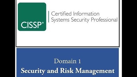 CISSP #2: Domain 1 - Security Principles - AAA
