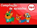 Kid-E-Cats | Compilação de episódios | Episódios 31-40 | Cartoons em portugues