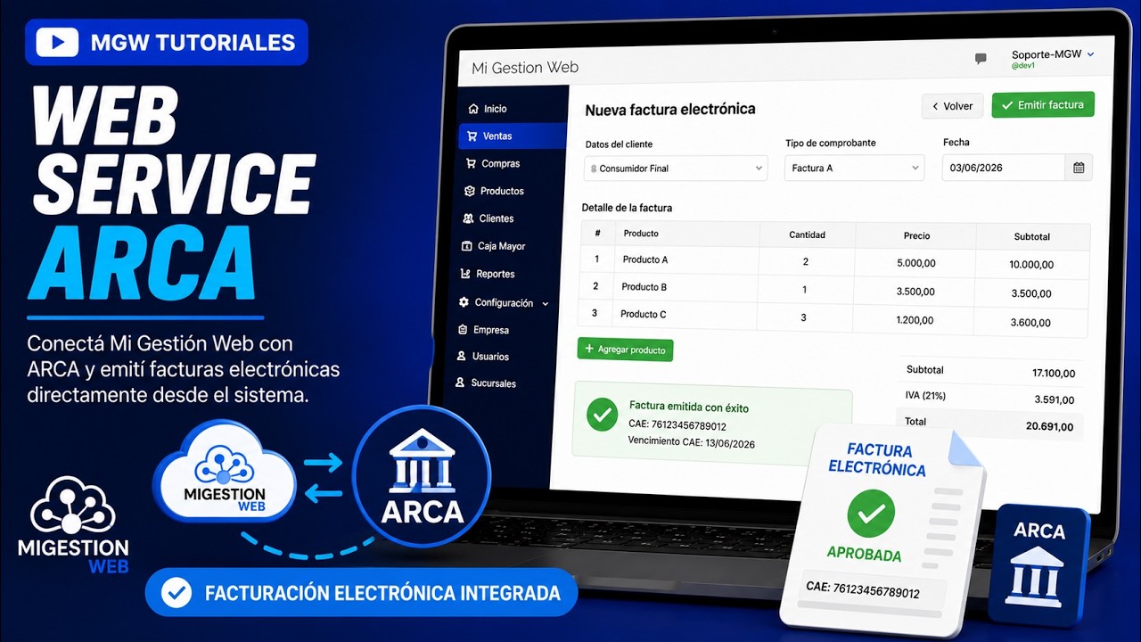 Como realizar el Web Services en el sistema - YouTube