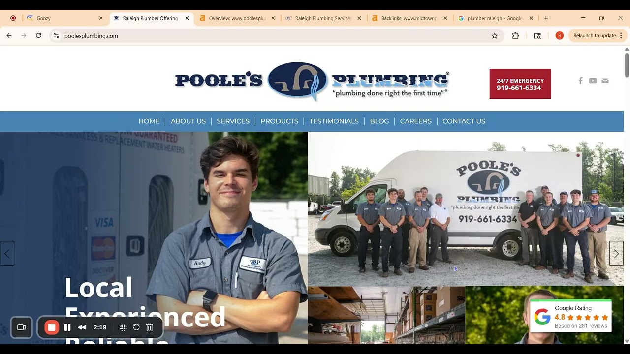 Poole's Plumbing Raleigh NC