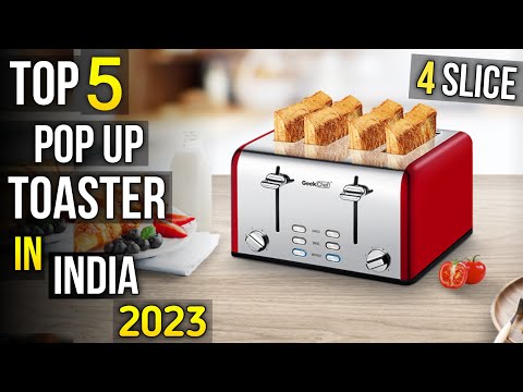 Top 5 best pop up toaster in india 2023 | Best 4 slice toasters 2023 ⚡best toasters under