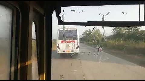 MSRTC || Lalpari Crazy Overtake to shivshahi bus | #shorts ||