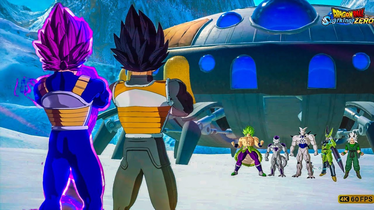 Vegeta Super Vs Super Villain's! Dragon Ball Sparking Zero