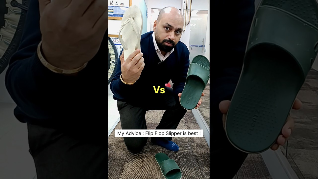 "Slider vs. Flip-Flop: Which is better for your feet? 🩴🤔 