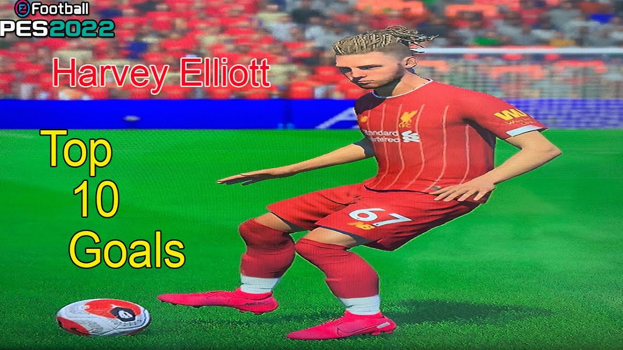 Harvey Elliott Top 10 goals | PES 2022 Mobile