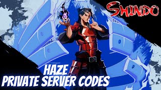 Haze Private Server Codes November 2021: Play Shindo Life Game – GamePlayerr