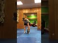 Тренировка с  одной гирей 24 кг