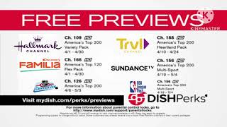 Dish Network Free Previews Listings October 9th 2023
