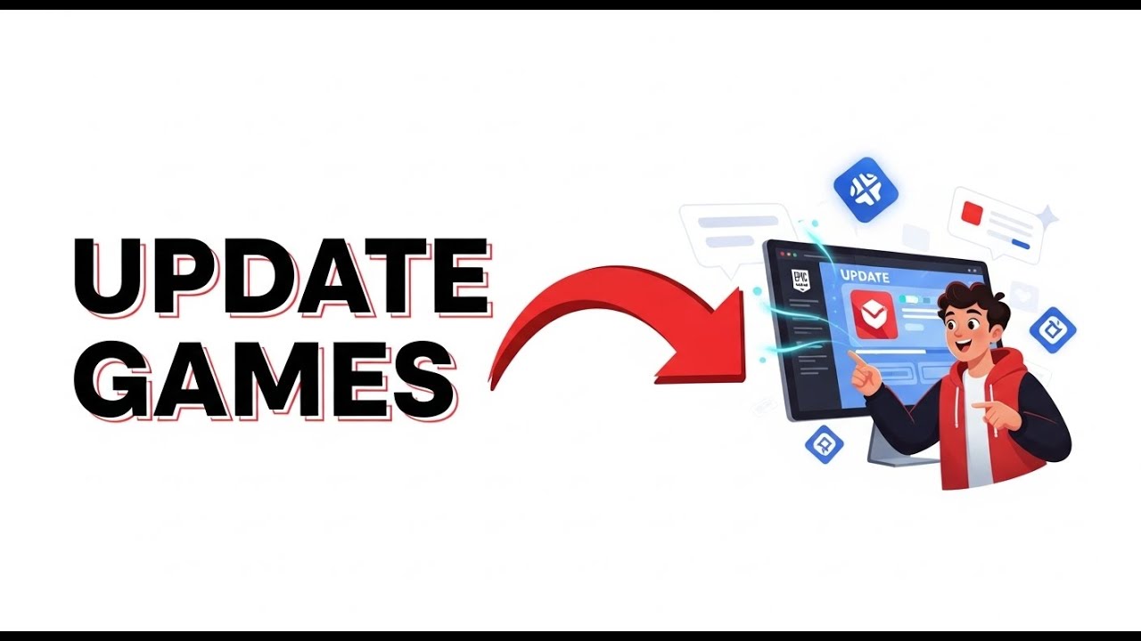 Game Update Apps How To Update Games Epic Games - YouTube