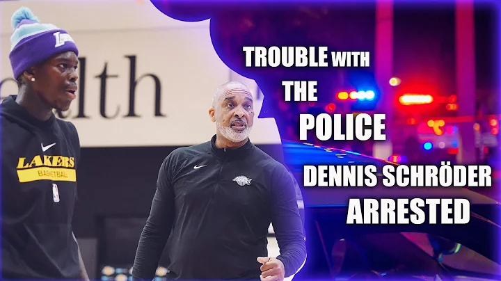 TROUBLE WITH THE POLICE DENNIS SCHRDER ARRESTED