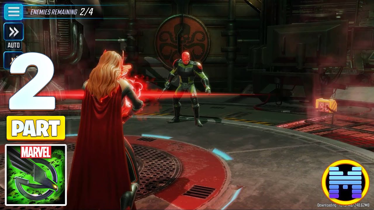 MARVEL Strike Force Squad RPG Mobile Apk Gameplay Walkthrough Ep.2 iOS ...