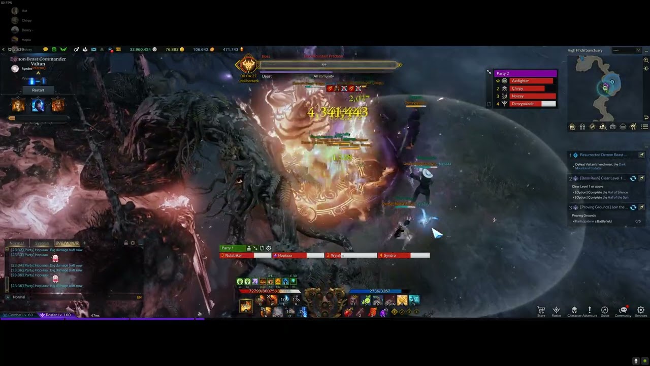 Deathless Inferno Valtan Striker POV