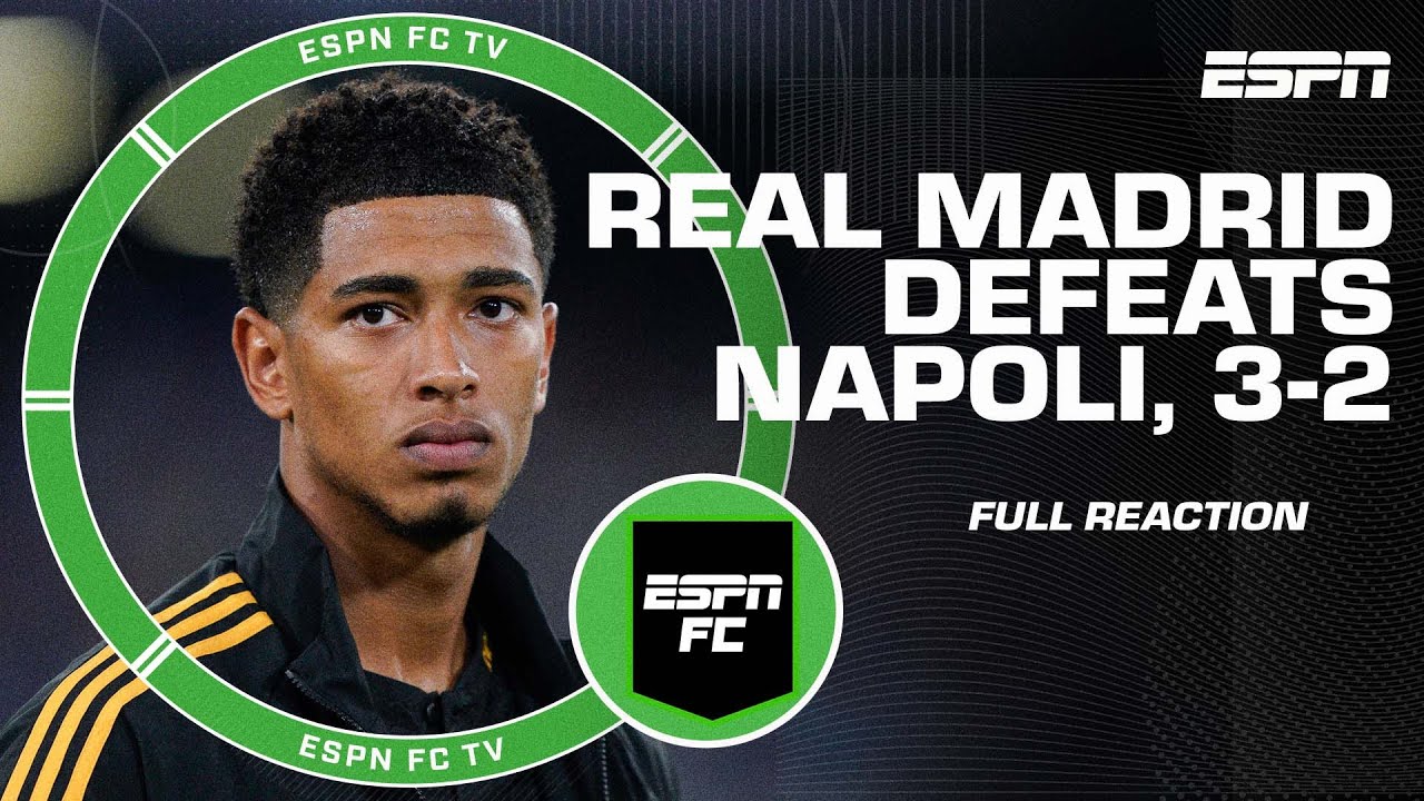 ⁣Napoli vs. Real Madrid Reaction: If you have Jude Bellingham, you have a chance! – Moreno | ESPN FC