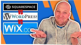 Wix vs Squarespace vs Wordpress (which is right for you?)